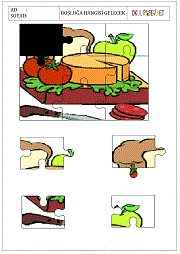 Puzzle Boşluk Doldur Çalışma Sayfaları