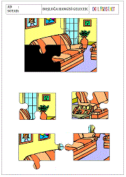 okul öncesi çocuklar için Puzzle Boşluk Bul çalışma sayfaları