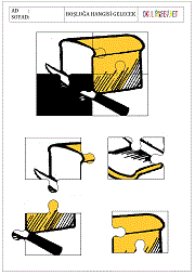 okul öncesi çocuklar için Puzzle Boşluk Bul çalışma sayfaları