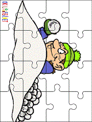 Çocuklar İçin Puzzle Çalışma Sayfaları