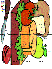 Çocuklar İçin Puzzle Çalışma Sayfaları
