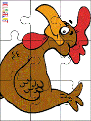 Çocuklar İçin Puzzle Çalışma Sayfaları