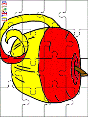 Çocuklar İçin Puzzle Çalışma Sayfaları