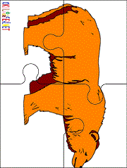 okul öncesi çocuklar Çocuklar İçin Puzzle çalışma sayfaları