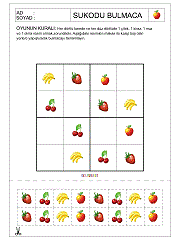 Okul Öncesi Sudoku