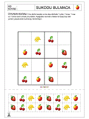 Okul Öncesi Sudoku