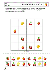 Okul Öncesi Sudoku
