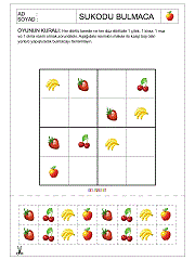 Okul Öncesi Sudoku