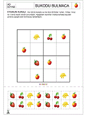 Okul Öncesi Sudoku