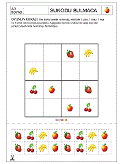 Okul Öncesi Sudoku