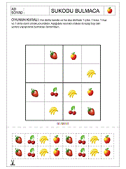 Okul Öncesi Sudoku