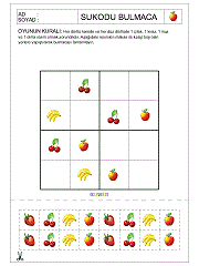 Okul Öncesi Sudoku