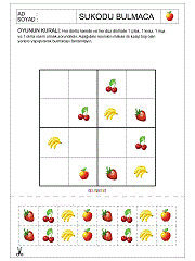Okul Öncesi Sudoku