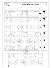 Sıradakini Bul Oyunu