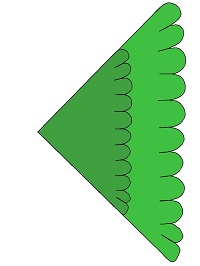 kese kağıdından Kuş kukla şablonu