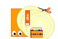 Kağıt Tabak Kuklası