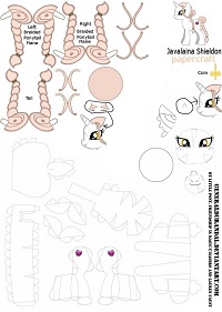 çocuklar için hazır baby model maketi şablonu, paper craft model baby