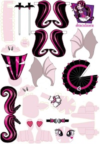 çocuklar için hazır baby model maketi şablonu, paper craft model baby