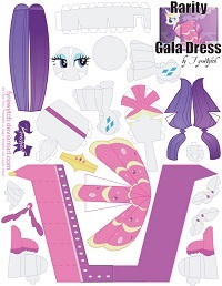 çocuklar için hazır baby model maketi şablonu, paper craft model baby