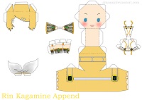çocuklar için hazır baby model maketi şablonu, paper craft model baby