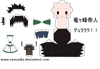 çocuklar için hazır baby model maketi şablonu, paper craft model baby