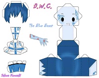 çocuklar için hazır baby model maketi şablonu, paper craft model baby