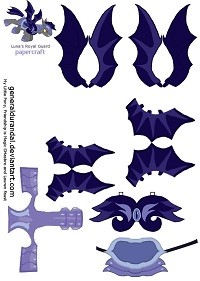 çocuklar için hazır baby model maketi şablonu, paper craft model baby