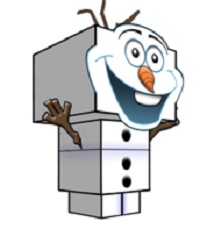 çocuklar için hazır çizgifilm karakterleri model maketi şablonu, paper craft model cartoon