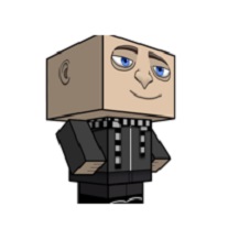 çocuklar için hazır çizgifilm karakterleri model maketi şablonu, paper craft model cartoon