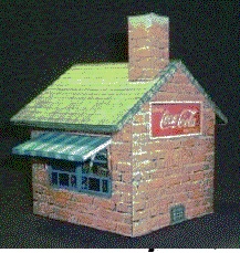 çocuklar için hazır ev model maketi şablonu, paper craft model house