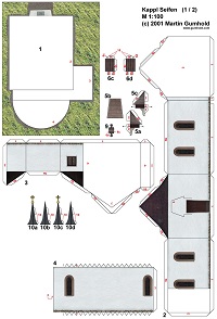 çocuklar için hazır ev model maketi şablonu, paper craft model house