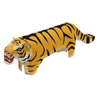 çocuklar için hazır hayvan model maketi şablonu, paper craft model animals