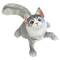 çocuklar için hazır hayvan model maketi şablonu, paper craft model animals
