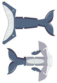 çocuklar için hazır hayvan model maketi şablonu, paper craft model animals