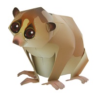 çocuklar için hazır hayvan model maketi şablonu, paper craft model animals