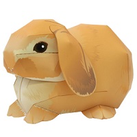 çocuklar için hazır hayvan model maketi şablonu, paper craft model animals