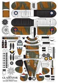 çocuklar için hazır uçak model maketi şablonu, paper craft model plane