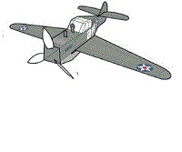 çocuklar için hazır uçak model maketi şablonu, paper craft model plane