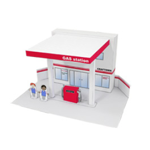 çocuklar için hazır model maket şablonu, paper craft model