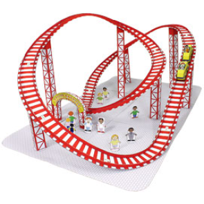 çocuklar için hazır model maket şablonu, paper craft model