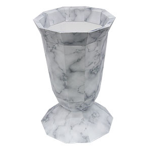 çocuklar için hazır model çiçek maketi şablonu, paper craft model