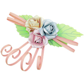 çocuklar için hazır model çiçek maketi şablonu, paper craft model