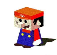 çocuklar için hazır eğlenceli ve kolay model maketi şablonu, paper craft model easy and funny