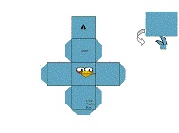 çocuklar için hazır eğlenceli ve kolay model maketi şablonu, paper craft model easy and funny