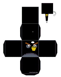 çocuklar için hazır eğlenceli ve kolay model maketi şablonu, paper craft model easy and funny