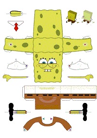 çocuklar için hazır eğlenceli ve kolay model maketi şablonu, paper craft model easy and funny