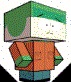 çocuklar için hazır eğlenceli ve kolay model maketi şablonu, paper craft model easy and funny