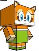 çocuklar için hazır eğlenceli ve kolay model maketi şablonu, paper craft model easy and funny