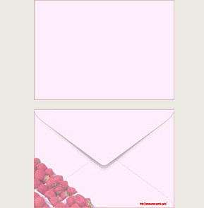 Desenli Mektup Zarfları