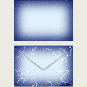 Desenli Mektup Zarfları